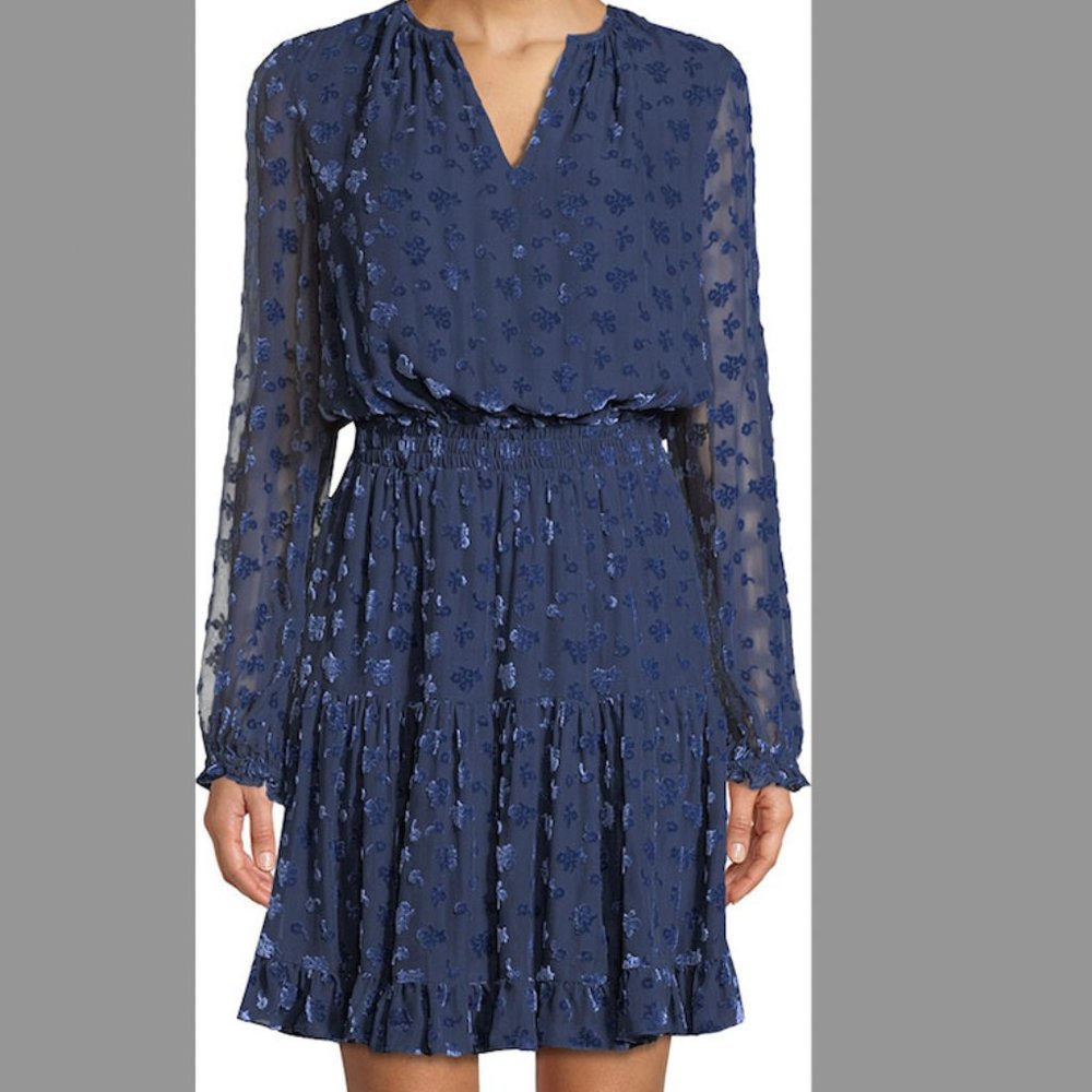 Shoshanna Navy Mini Dress